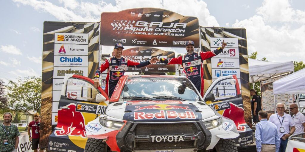 Al-Attiyah y Schareina revalidan su corona en la Baja Aragón