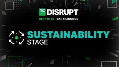 Anuncio de la agenda de la etapa de sostenibilidad en TechCrunch Disrupt 2023