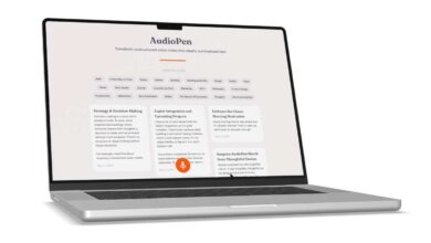 AudioPen es una gran aplicación web para convertir tu voz en notas de texto
