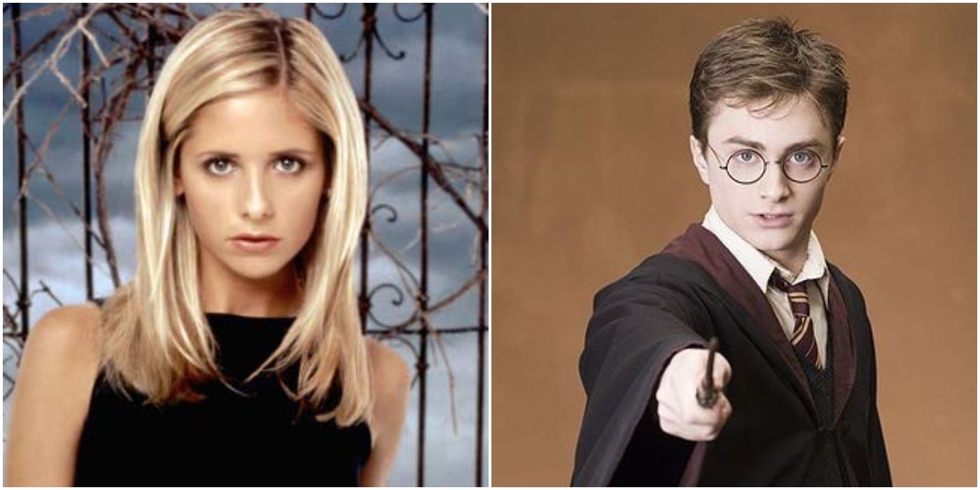 Buffy The Vampire Slayer y Harry Potter se enfrentan en arte cruzado de Willow y Hermione