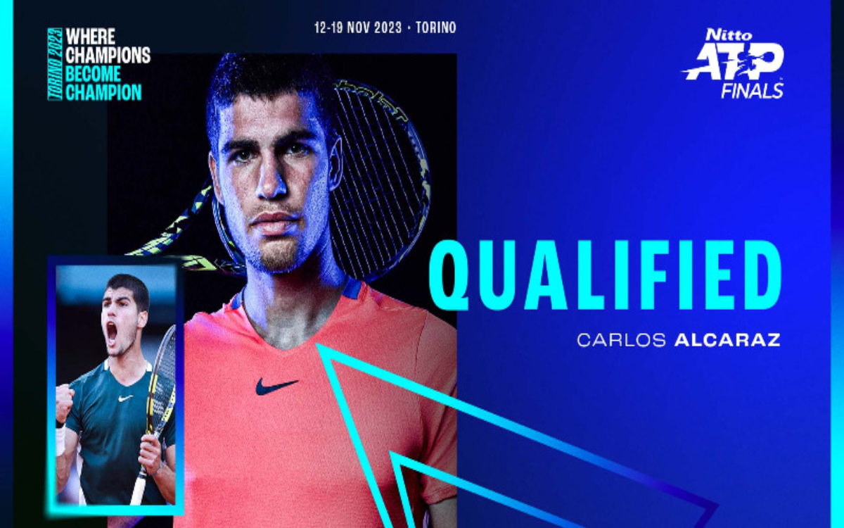 Carlos Alcaraz, primero clasificado a las Nitto ATP Finals | Video