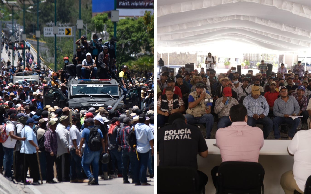 Chilpancingo | Manifestantes liberan a policías y entregan carreteras