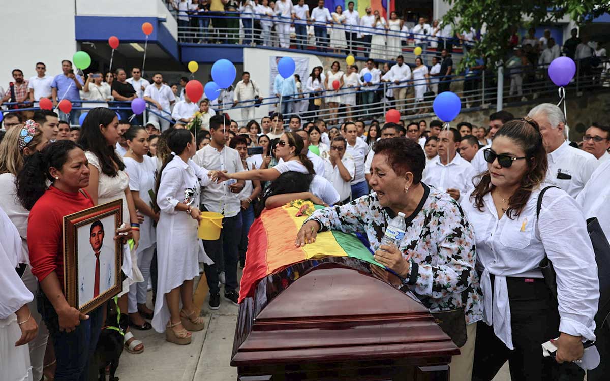 Despiden a activista LGBTTTIQ+ asesinado en Aguascalientes