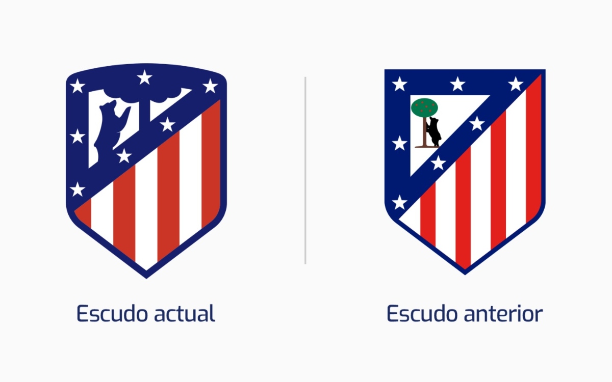 El Atlético de Madrid volverá a lucir su escudo antiguo