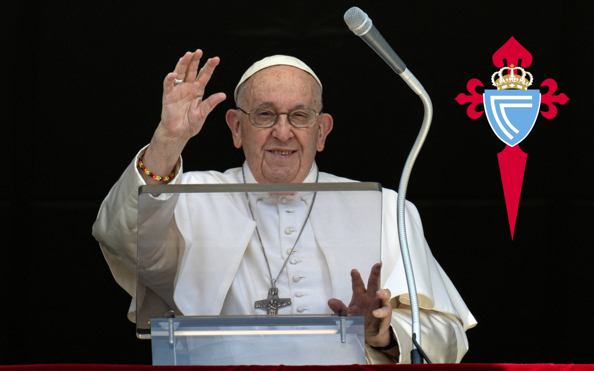 El Papa Francisco recibe al Celta de Vigo en el Vaticano