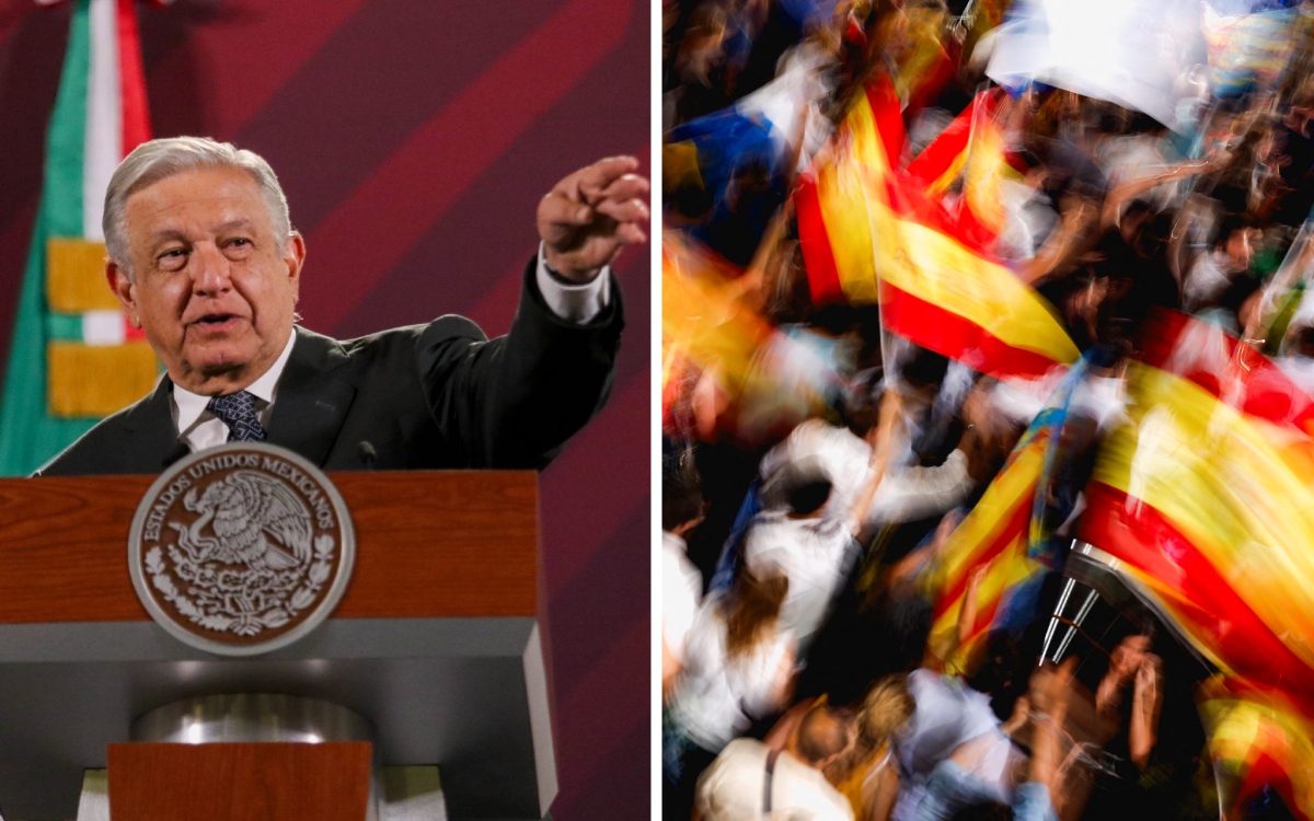España no cayó en trampa de la derecha en elecciones: AMLO