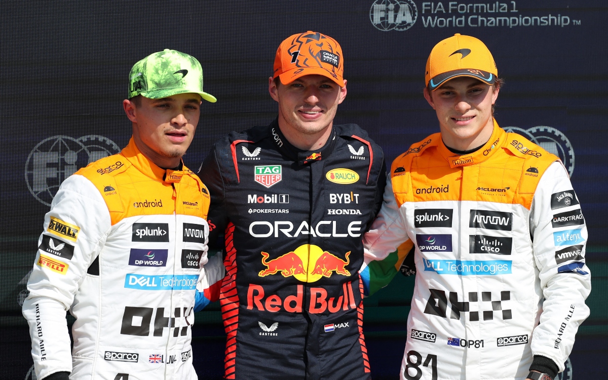 F1: Verstappen se lleva la pole en Silverstone; McLaren sorprende