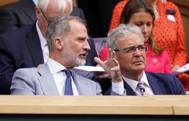 Felipe VI disfrutando en Londres / GTRES