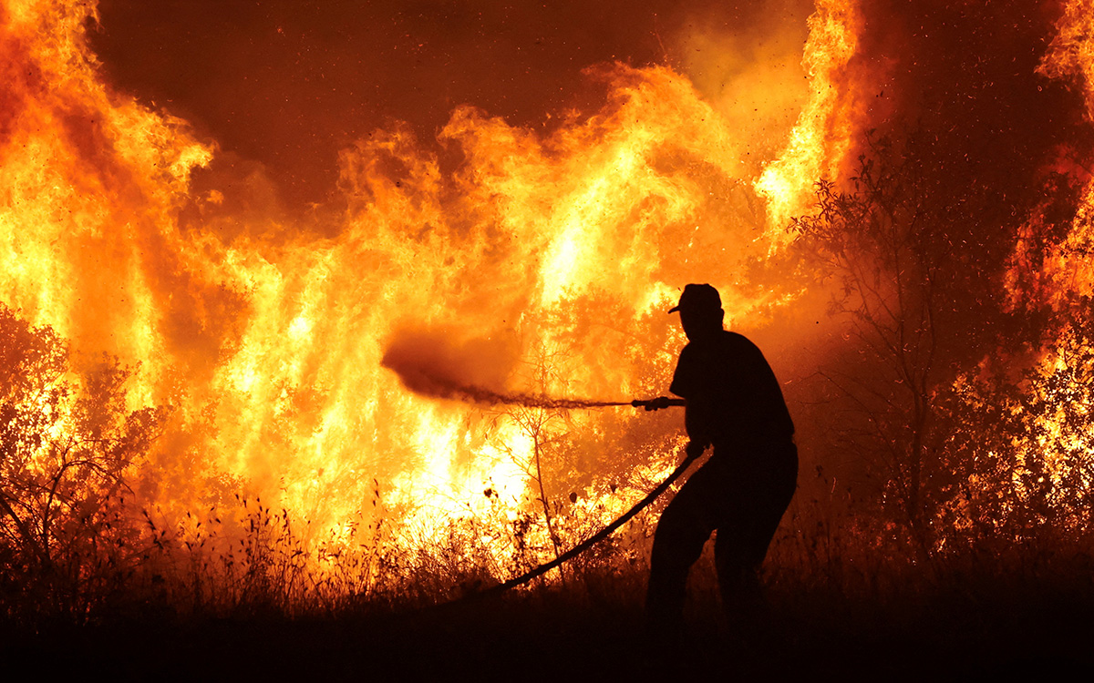 Grecia arde: casi 600 incendios en díez días