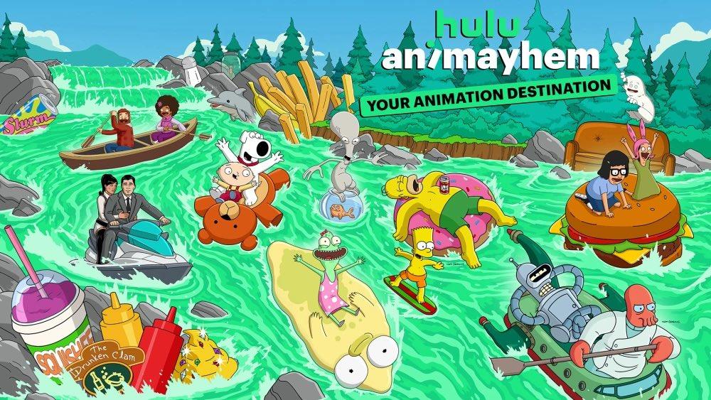 Hulu lanza el bloque oficial de anime y animación, Animayhem
