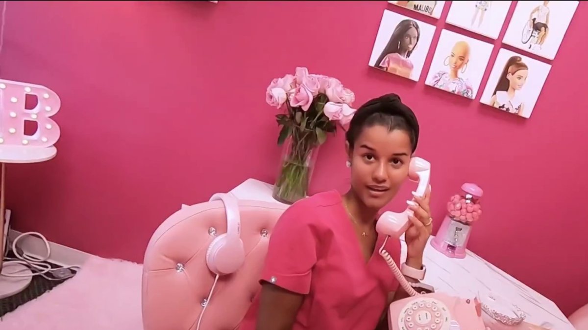 Inauguran en Miami oficina decorada como el mundo de Barbie