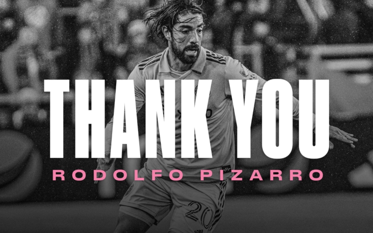 Inter de Miami rescinde el contrato de Rodolfo Pizarro