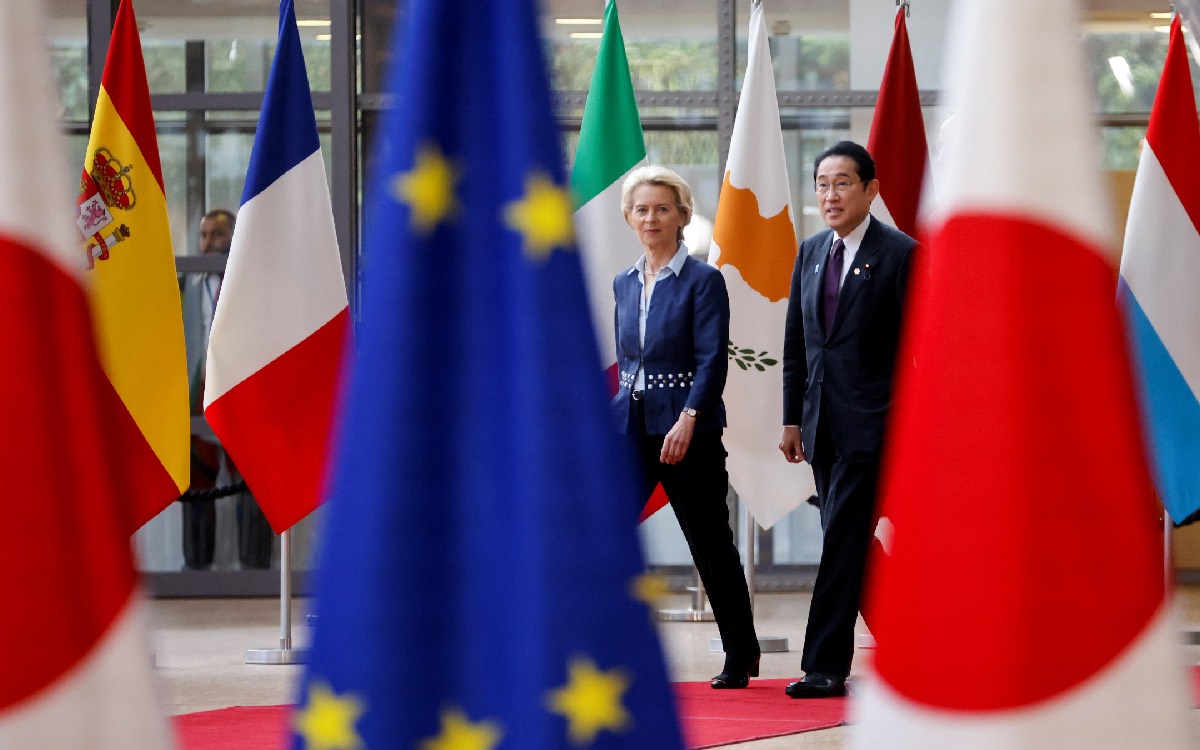 La UE y Japón se conjuran para desarrollar más su seguridad económica ante China
