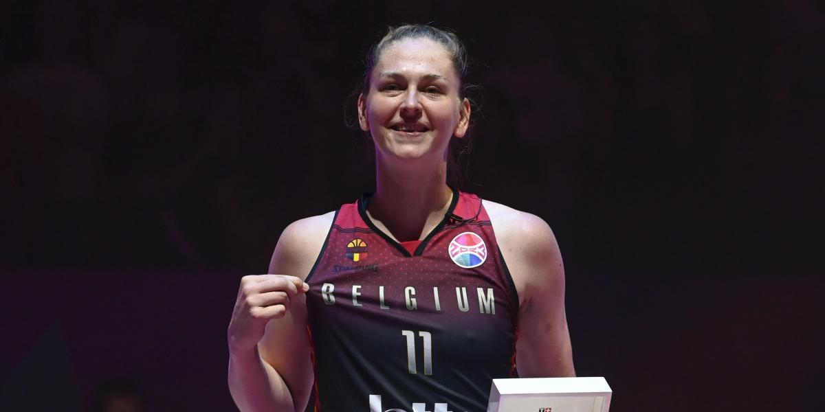La belga Emma Meesseman, MVP del Eurobasket