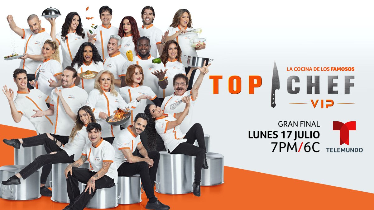 La segunda temporada de Top Chef VIP llega a su gran final este 17 de julio