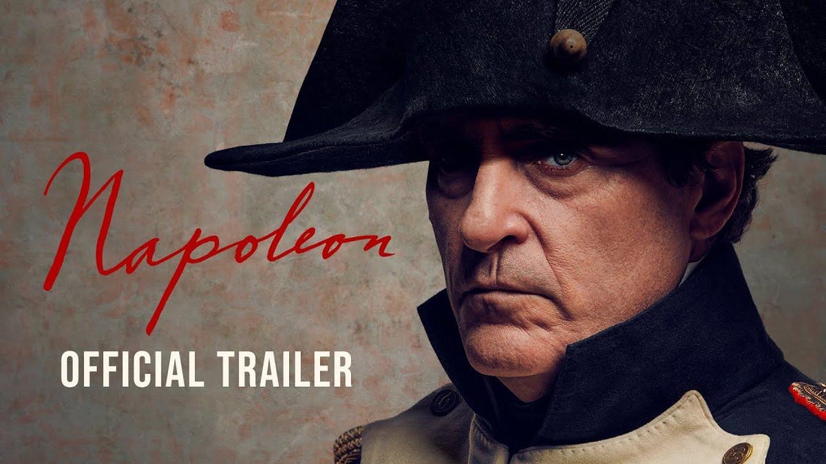 Lanzamiento del tráiler de la película Napoleón protagonizada por Joaquin Phoenix