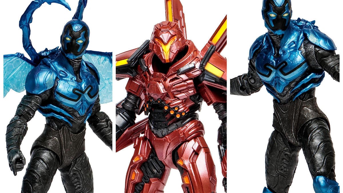 Las figuras de Blue Beetle Movie McFarlane Toys están disponibles para pre-pedido en Amazon