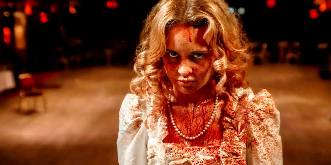 Las primeras imágenes de la película de terror Cenicienta revelan una bola empapada de sangre