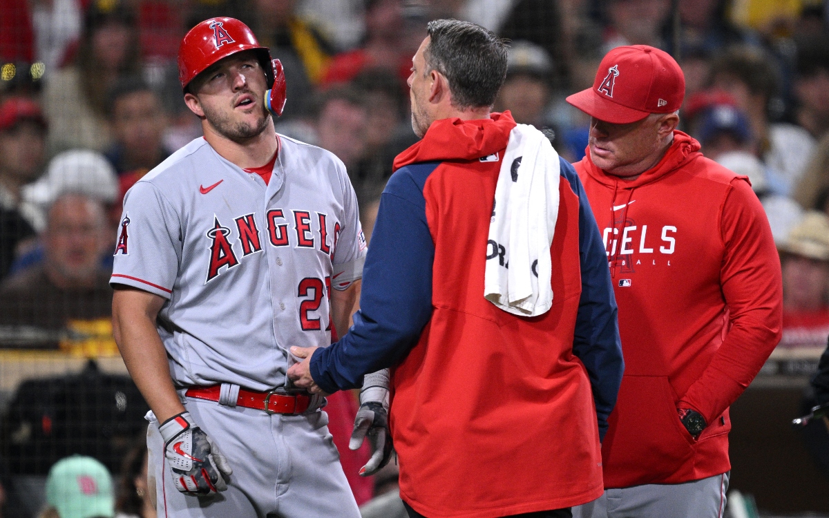 MLB: Mike Trout enciende las alarmas de los Angelinos