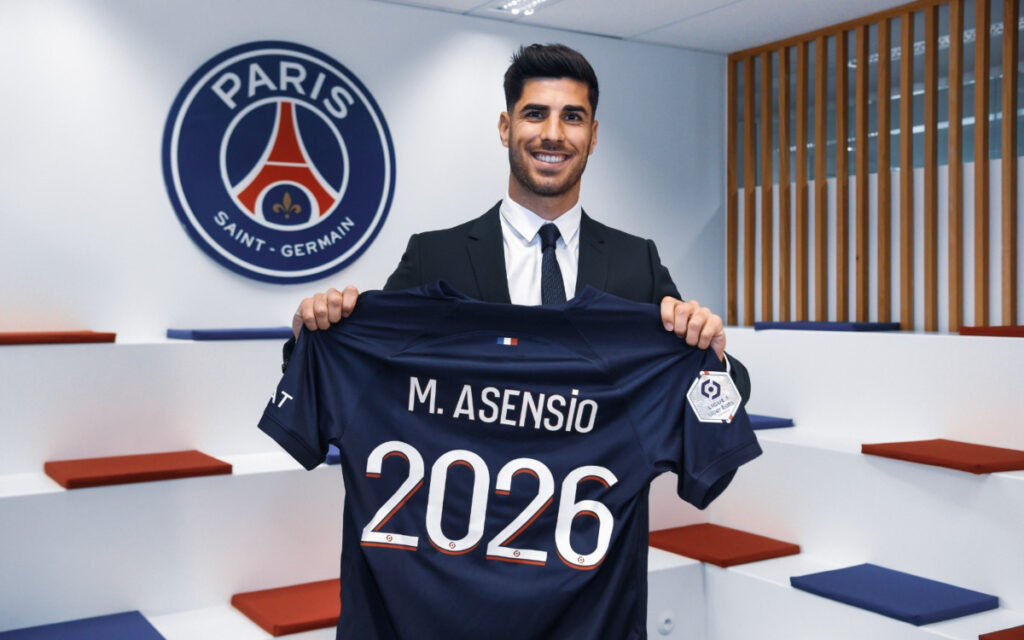 Marco Asensio pasa del Real Madrid al PSG