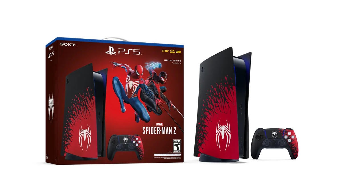 El paquete de consola y controlador Marvel’s Spider-Man 2 PS5 ya está a la venta
