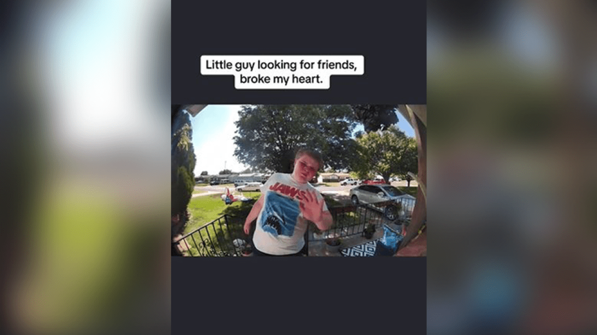 Niño de Texas en busca de amigos se hace viral en TikTok