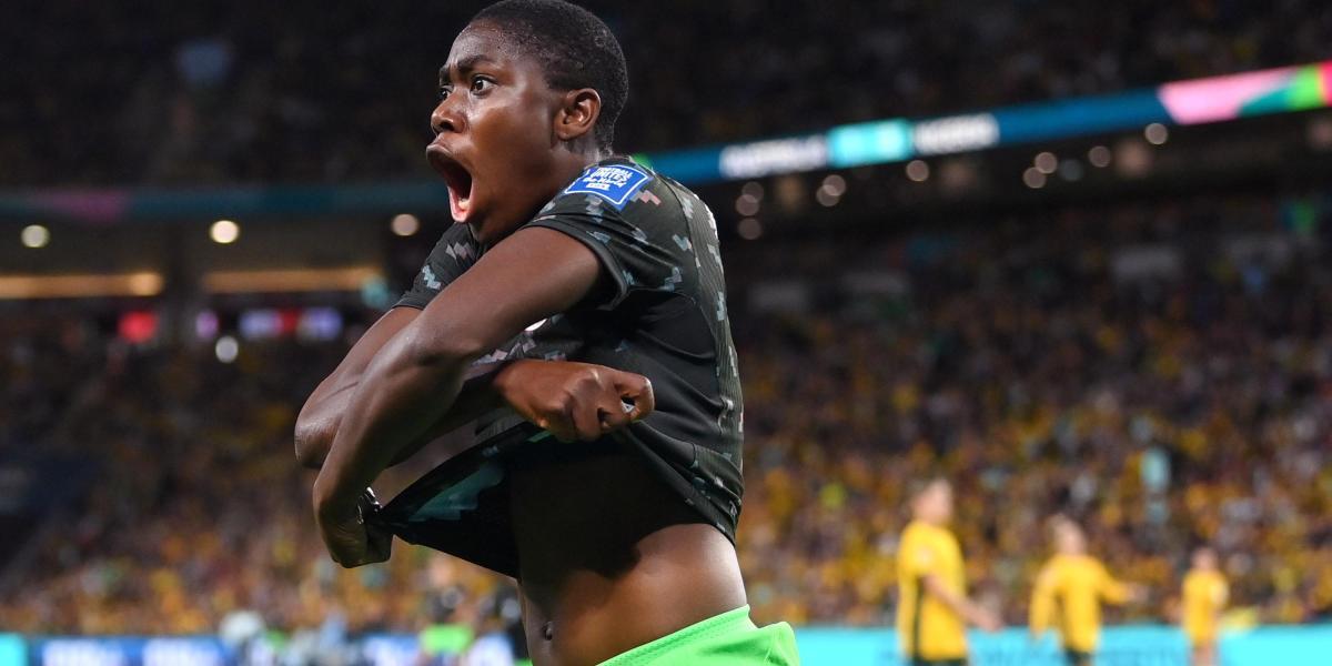 Oshoala brilla en el histórico triunfo de Nigeria ante Australia