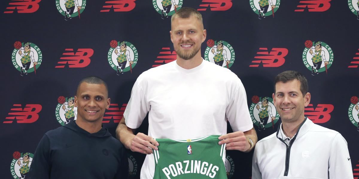 Los Celtics comparten el parte médico de Porzingis: seis semanas KO por una fascitis