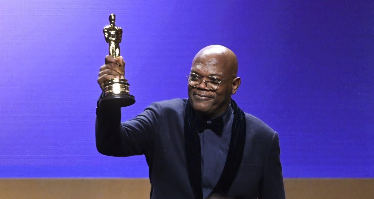 Samuel L. Jackson reacciona a ganar el Oscar Honorífico, “Me lo gané”