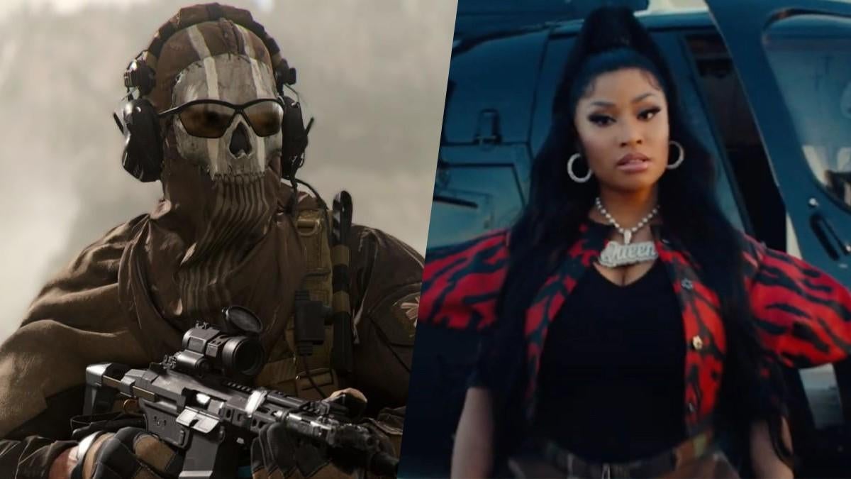 Se informa que Call of Duty: Modern Warfare 2 agregará a Nicki Minaj y 21 máscaras salvajes