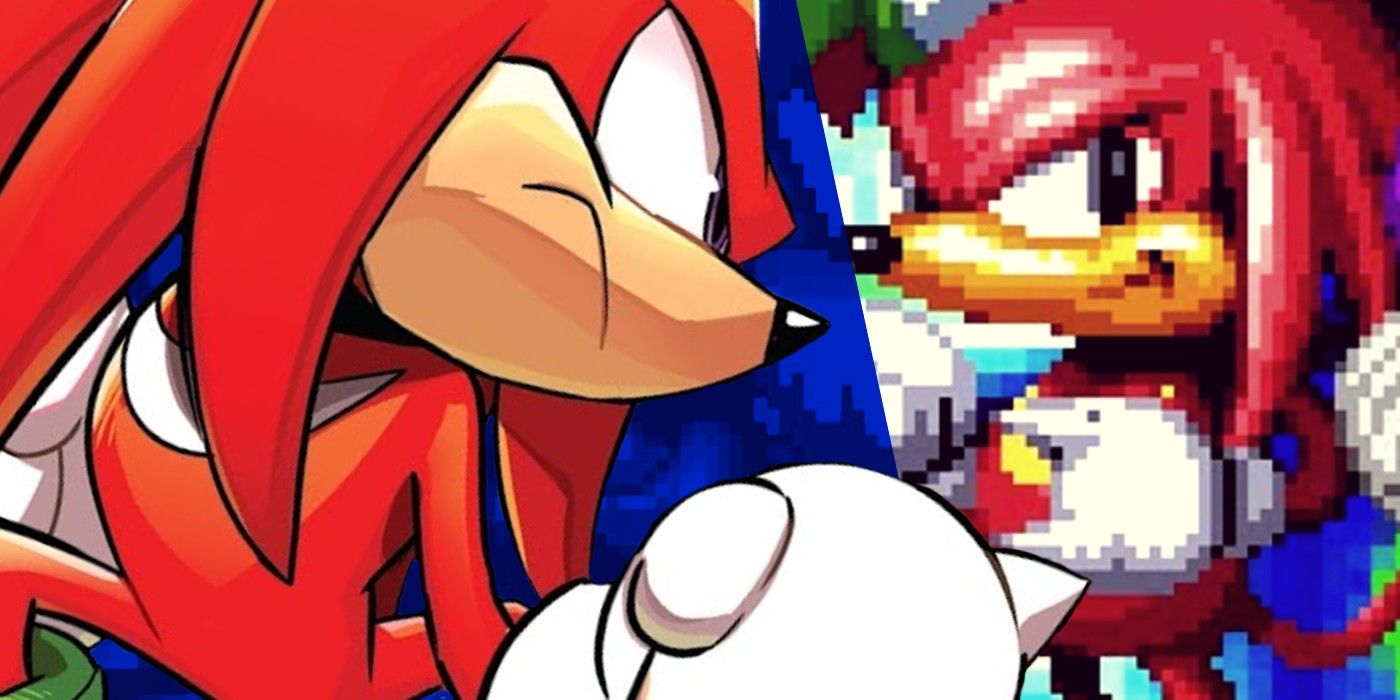 Sonic finalmente está reuniendo a Knuckles con su equipo de videojuegos de los 90