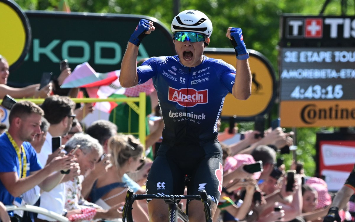 Tour de Francia 2023: Jasper Philipsen se apunta la Etapa 3 en Bayona | Video