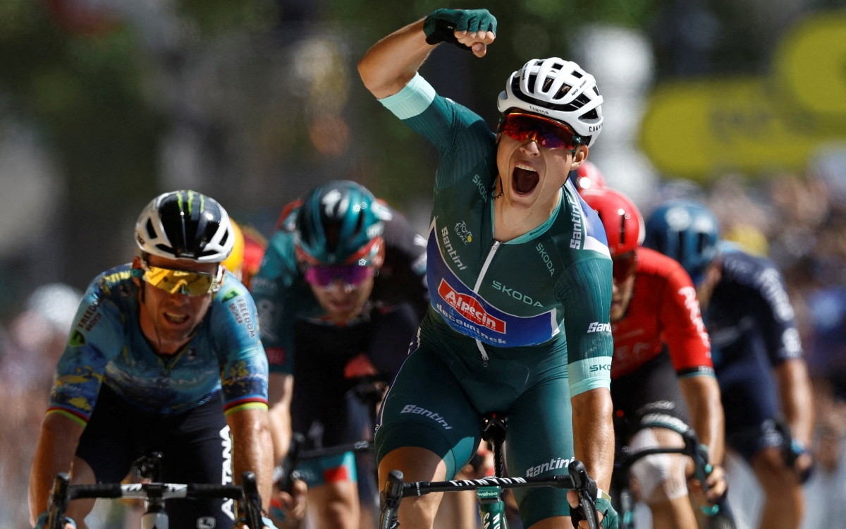 Tour de Francia 2023: Philipsen supera a Cavendish y logra un triplete