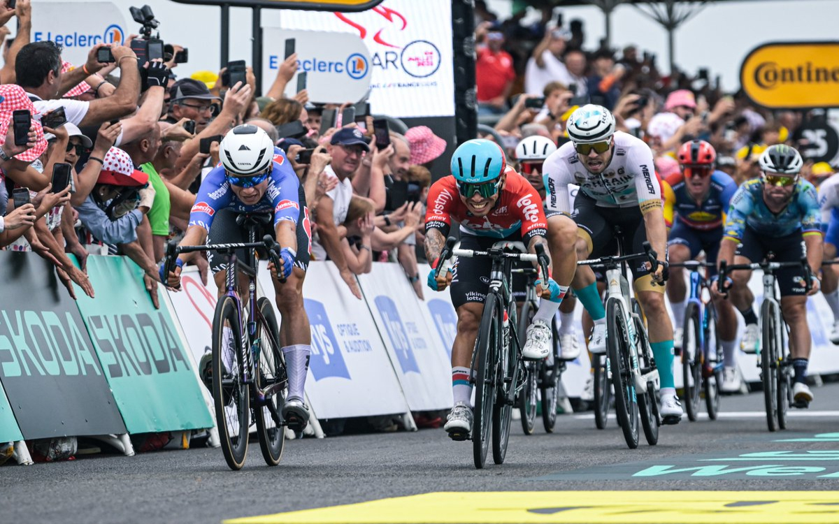 Tour de Francia 2023: Repite Jasper Philipsen victoria en la Etapa 4 | Video