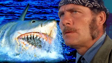 Una escena icónica de la muerte de Tiburón fue casi mucho más larga, dice Steven Spielberg: "Fue demasiado sangrienta"