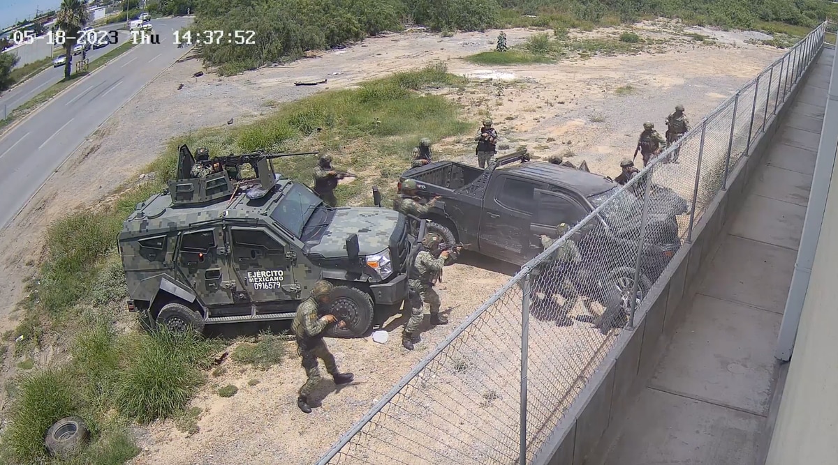 Uno de los militares de los asesinatos de mayo en Nuevo Laredo: “Identifico al sargento disparando a los civiles que están en el muro”