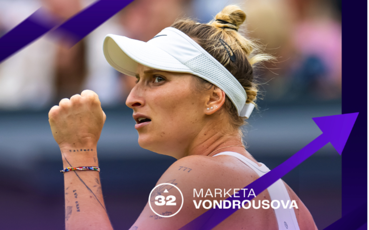 Vondrousova, campeona de Wimbledon, se mete al top 10 en el ranking WTA | Tuit