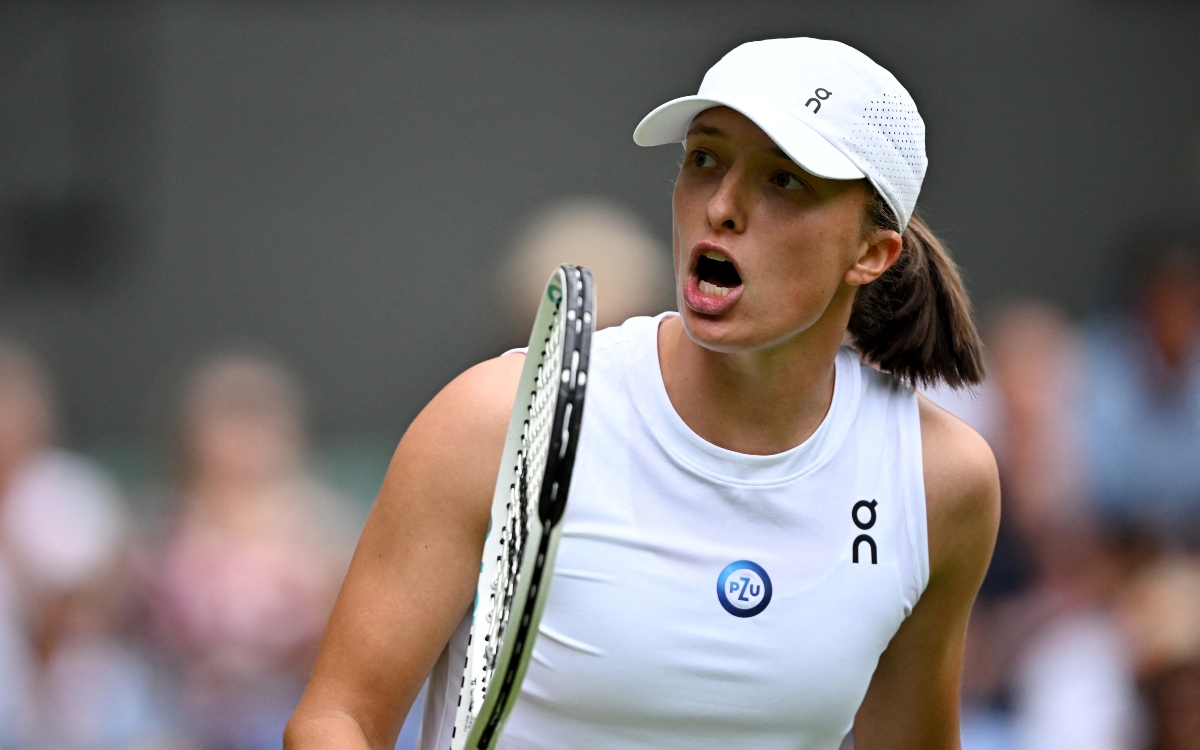 Wimbledon 2023: Iga Swiatek no da opción a Sara Sorribes