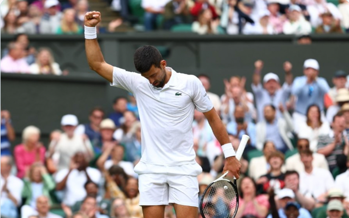 Wimbledon 2023: Resuelve Djokovic un problema llamado Rublev y avanza a Semifinales | Video