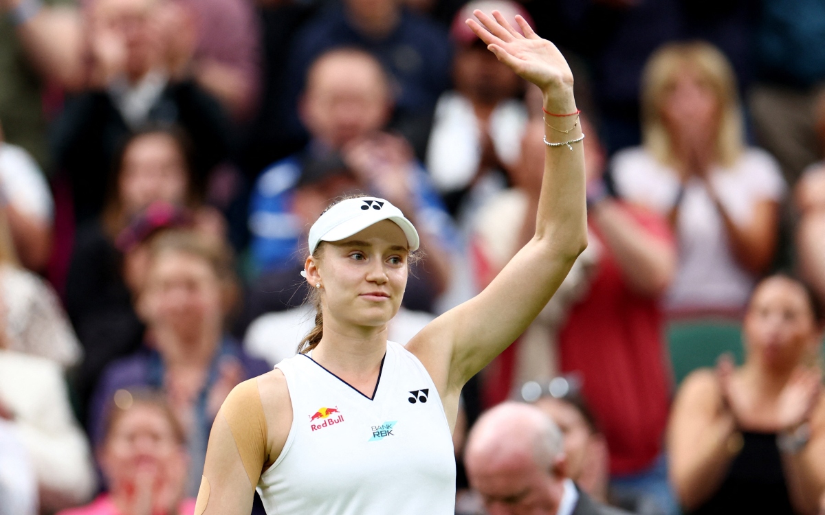 Wimbledon 2023: Rybakina arranca la defensa del título con remontada
