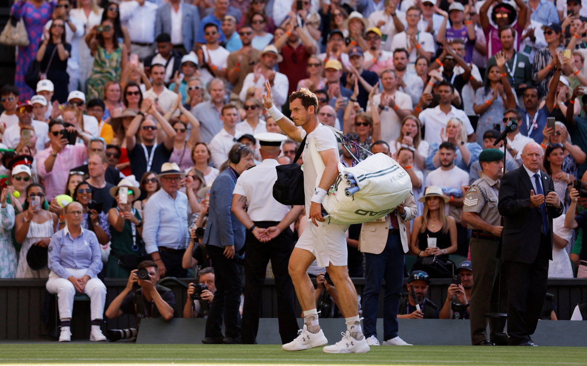 Wimbledon 2023: Termina el sueño de Andy Murray a manos de Tsitsipas