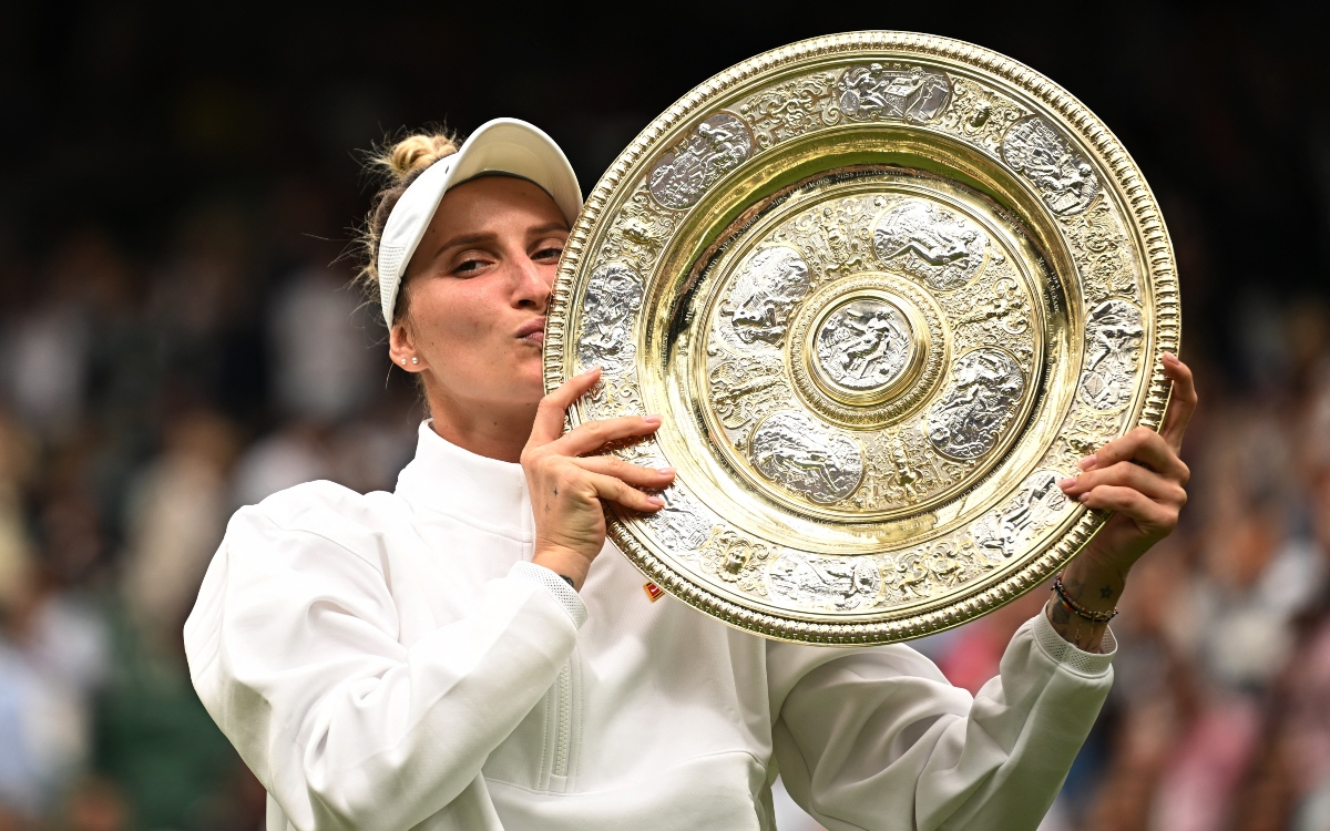 Wimbledon 2023: Vondrousova da la sorpresa y conquista su primer Grand Slam
