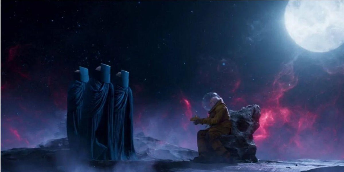 guardianes de la galaxia vol.  3 Guión planeado originalmente para un cameo de Stan Lee