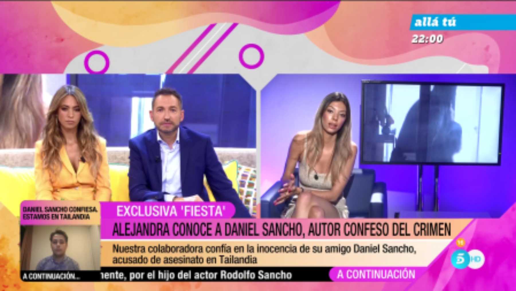 Alejandra Rubio en el programa 'Ya es verano' de Telecinco / Mediaset