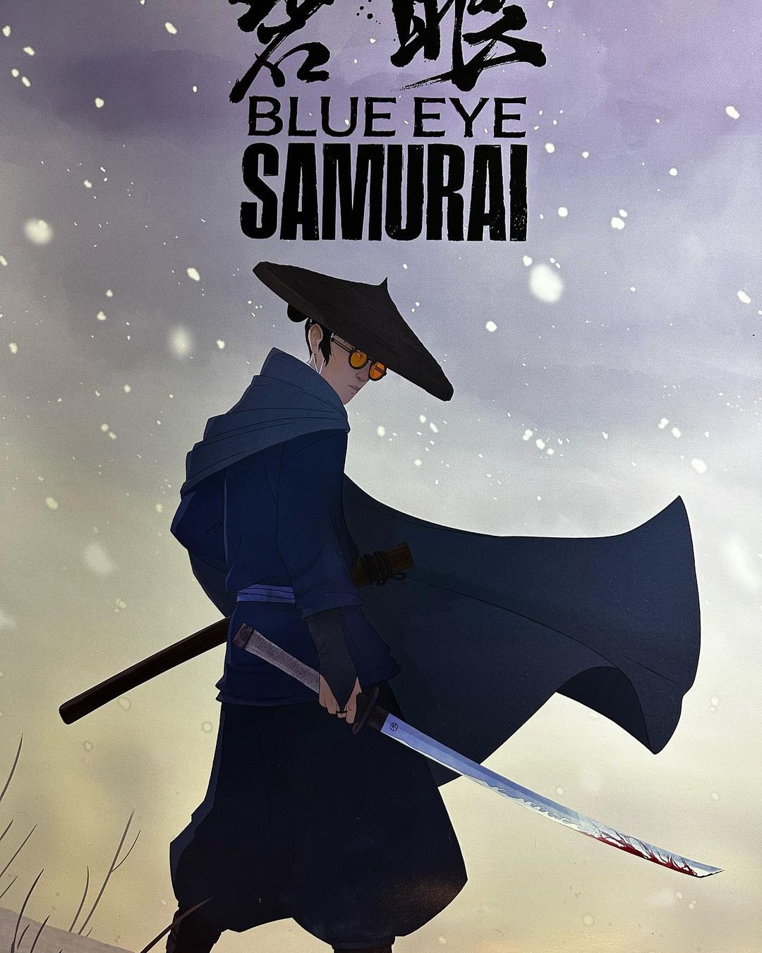 cartel samurai de ojos azules