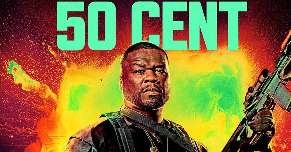 50 Cent destaca su póster de Expendables 4: “¿Qué carajo nos quedamos sin dinero?”
