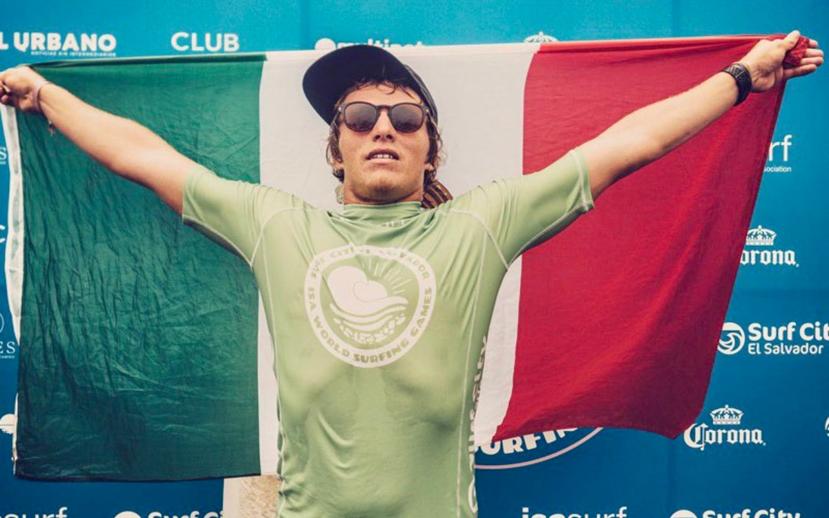 Alan Cleland es el primer surfista mexicano en clasificar a Juegos Olímpicos