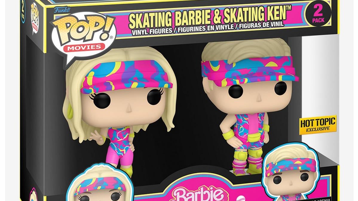 Barbie patinadora y Ken Funko Pop 2-Pack exclusivo ya está a la venta