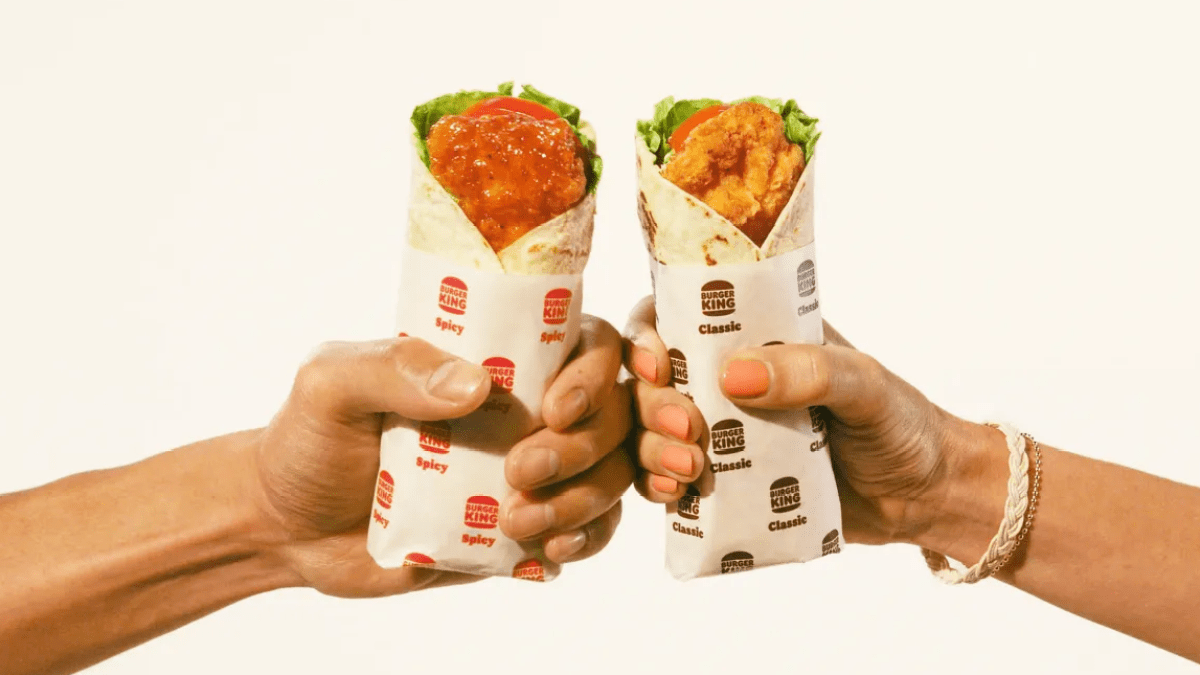 Burger King lanzará wraps en tres diferentes sabores