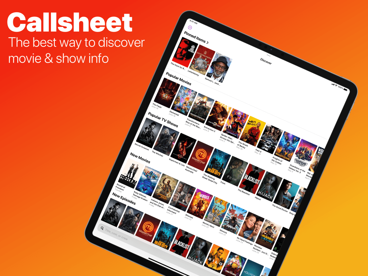 Callsheet para iOS ofrece una alternativa menos abarrotada y sin publicidad a IMDb